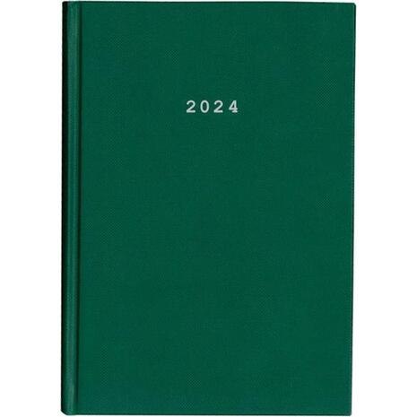Ημερολόγιο ημερήσιο δετό NEXT Classic 2024 17x25cm πράσινο